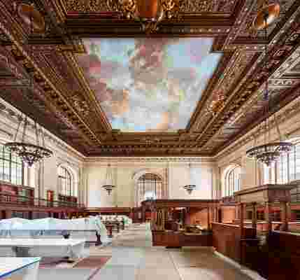 The New York Public Library‘s Beloved Rose Main Reading Room Restored