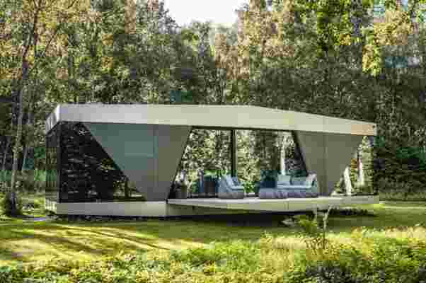 This smart home is a modern living solution designed with fully autonomous utilities to help you live anywhere!
